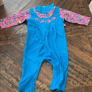 Baby Gitano Vintage 80s Romper. Size 18 months